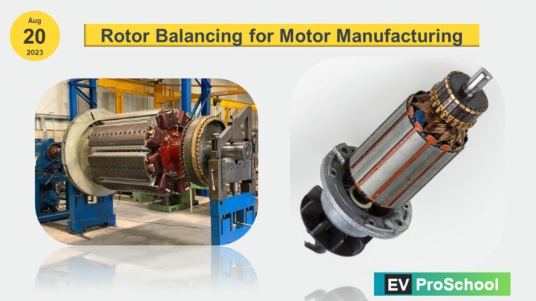 Rotor Balancing for Motor Rotor EVProSchool 006