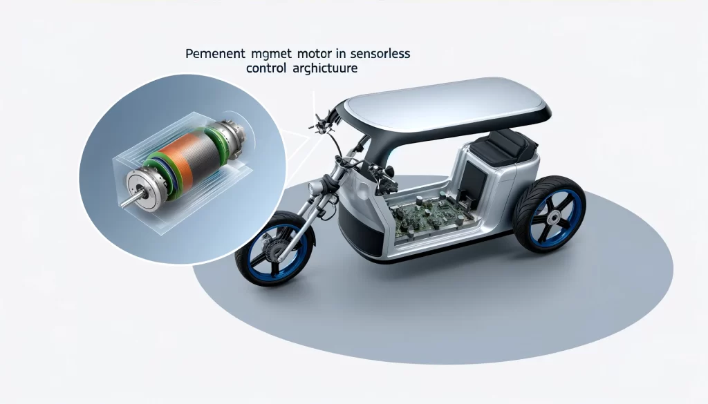 demonstrating how electric motors can operate efficiently without direct sensory feedback.