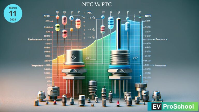 NTC (Negative Temperature Coefficient) and PTC (Positive Temperature Coefficient) temperature sensors,