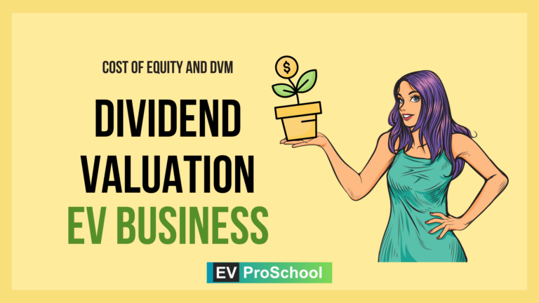 Navigating Financial Currents: Estimating the Cost of Equity in the EV Sector with Divedend Valuation Method